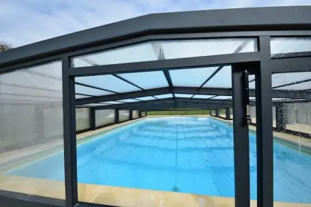 Maison de vacances Uzech, Maison de vacances spacieuse avec piscine privée à Uzech - Photo 9