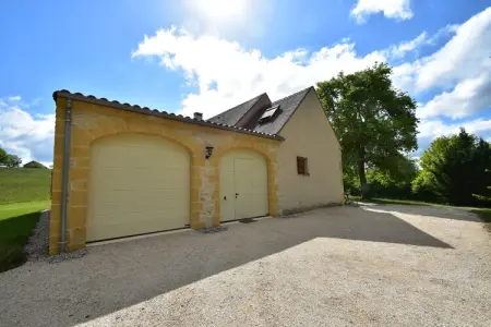 Maison de vacances Uzech, Maison de vacances spacieuse avec piscine privée à Uzech - Photo 33