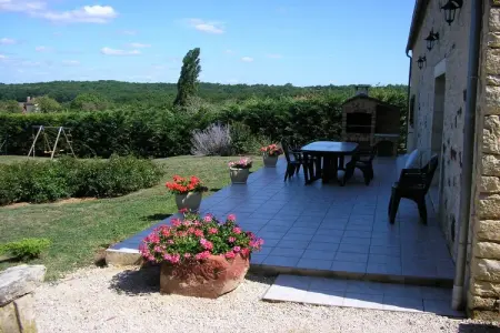 Maison de vacances Lavercantiere, Maison de vacances ancienne avec terrasse à Lavercantière - Photo 20
