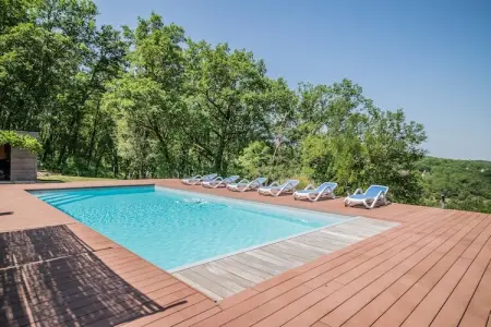 Maison Mayrac, Belle demeure avec piscine privée à Lavercantière - Photo 21