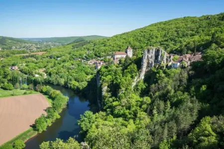 Maison Mayrac, Belle demeure avec piscine privée à Lavercantière - Photo 32
