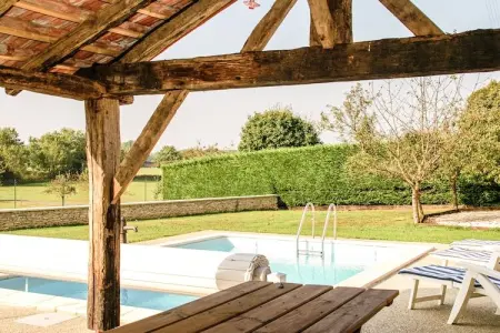 Cressenac, Superbe maison de vacances à Cressensac avec piscine - Photo 5