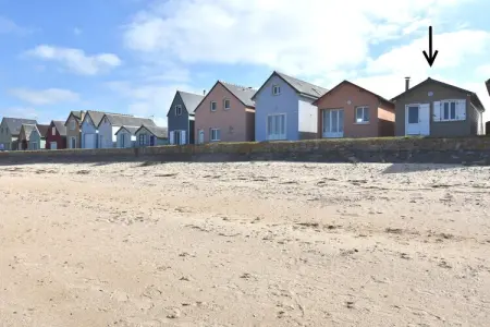 Beach House Pieds dans l eau 4 pers, Belle maison de vacances à Ravenoville avec cour intérieure - Photo 1