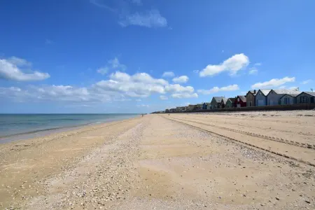 Beach House Pieds dans l eau 4 pers, Belle maison de vacances à Ravenoville avec cour intérieure - Photo 22