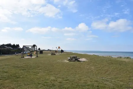 Beach House Pieds dans l eau 4 pers, Belle maison de vacances à Ravenoville avec cour intérieure - Photo 23