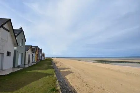 Beach House Pieds dans l eau 4 pers, Belle maison de vacances à Ravenoville avec cour intérieure - Photo 24