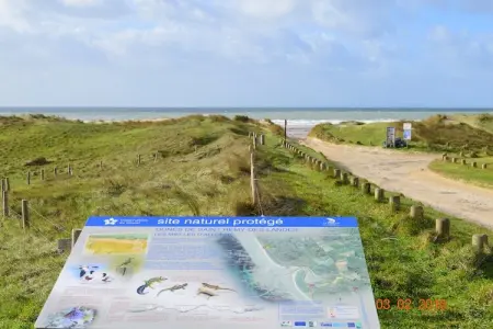 Caprera, Maison de vacances face à la mer avec jardin à Denneville - Photo 25