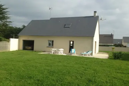 Caprera, Maison de vacances face à la mer avec jardin à Denneville - Photo 34