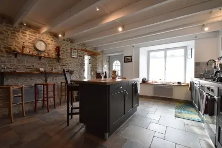 Maison de la Cosnadière, Maison de vacances paisible jardin à Saint-Rémy-des-Landes - Photo 7