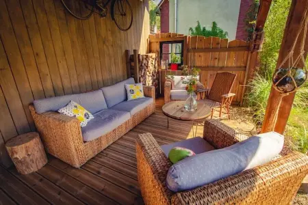 Gîte du Crâ, Chalet confortable avec jardin privé situé à Saint-Quirin - Photo 4