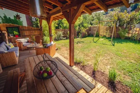 Gîte du Crâ, Chalet confortable avec jardin privé situé à Saint-Quirin - Photo 11