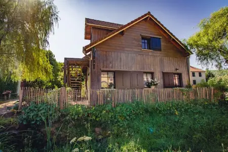 Gîte du Crâ, Chalet confortable avec jardin privé situé à Saint-Quirin - Photo 16