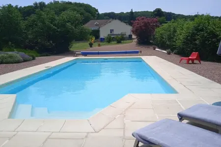 Vue de Pannecière, Ravissante maison de vacances à Chaumard avec piscine privée - Photo 49