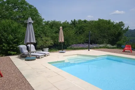 Vue de Pannecière, Ravissante maison de vacances à Chaumard avec piscine privée - Photo 50