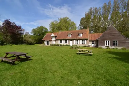 Domaine Les Ziettes, Belle maison de vacances avec sauna et jacuzzi à Saint-Omer - Photo 7