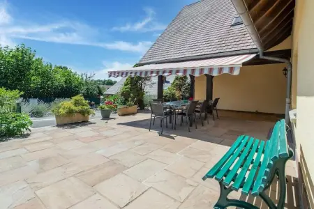 Au Cheval Blanc, Résidence de vacances confortable à Ruederbach avec terrasse - Photo 22