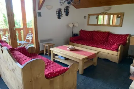 Le Sabot de Vénus, Chalet confortable avec balcon à Vallandry - Photo 8