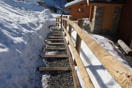 Le Sabot de Vénus, Chalet confortable avec balcon à Vallandry - Photo 14