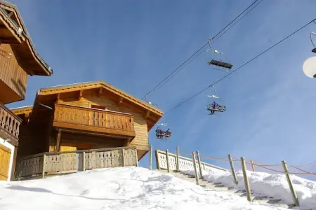 Les Chalets et Lodges des Alpages 4, Chalet serein à Plagne 1800 avec terrasse - Photo 8