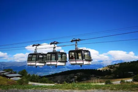 Les Chalets et Lodges des Alpages 4, Chalet serein à Plagne 1800 avec terrasse - Photo 14