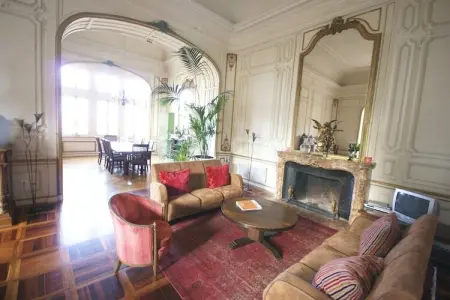 Grand Salon, Château confortable avec piscine à Serrières-en-Chautagne - Photo 2