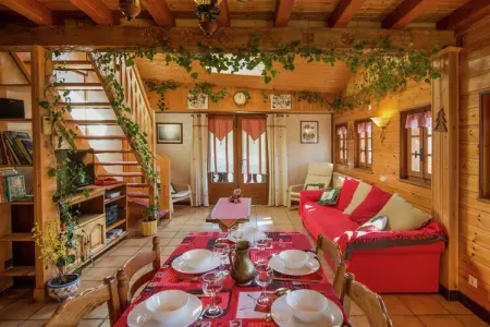 Chalet Le Mont, Joli chalet avec terrasse à Abondance, en France - Photo 3