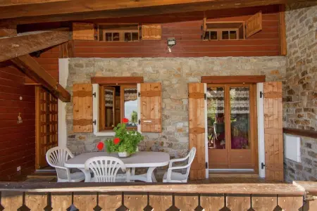 Chalet Le Mont, Joli chalet avec terrasse à Abondance, en France - Photo 8