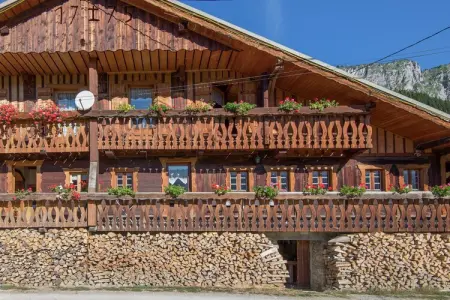 Chalet Le Mont, Joli chalet avec terrasse à Abondance, en France - Photo 21