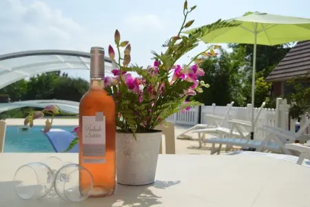 Le Clos St Vincent, Maison confortable avec piscine privée à Folleville - Photo 38