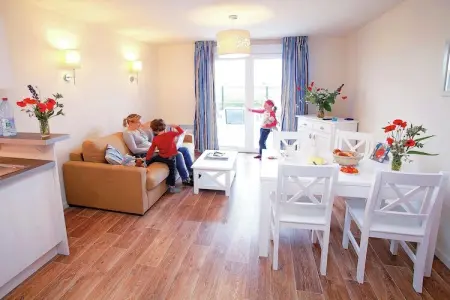 Résidence les Villas de la Baie 1, Charmante maison avec baignoire, située sur la côte normande - Photo 2