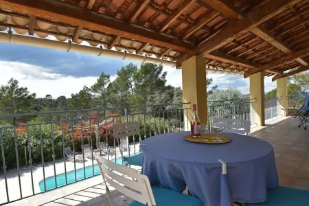 Villa Vida, Confortable villa avec piscine privée, 30km de la côte d'Azur - Photo 7