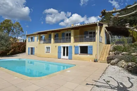 Villa Vida, Confortable villa avec piscine privée, 30km de la côte d'Azur - Photo 8