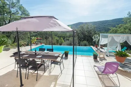 Villa Bargemon, Villa spacieuse à Bargemon avec piscine privée et une belle vue - Photo 11