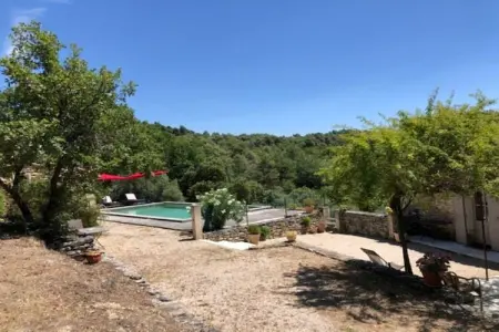 La Valmasque, Maison de style avec piscine chauffée et clim à Lacoste - Photo 17