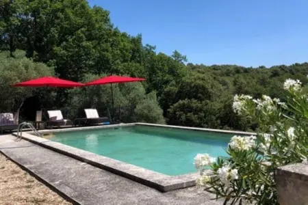 La Valmasque, Maison de style avec piscine chauffée et clim à Lacoste - Photo 18