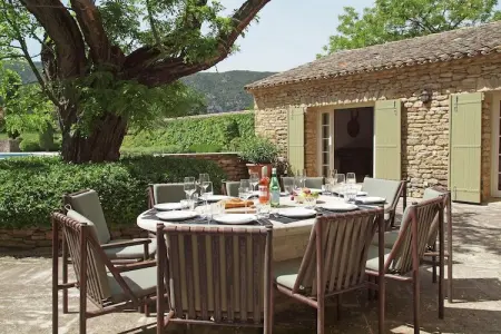 Mas Opideum, Jolie villa avec piscine privée à Oppède - Photo 5