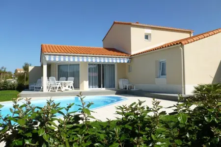 Sophora 6 with pool, Villa luxueuse avec lave-vaisselle, à 800 m de la mer - Photo 3