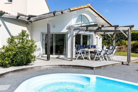 Sequoia 8 with pool, Grande villa indépendante, lave-vaisselle, à 800 m de la mer - Photo 21