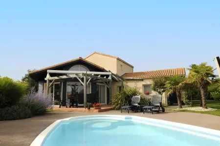 Sequoia 8 with pool, Grande villa indépendante, lave-vaisselle, à 800 m de la mer - Photo 29