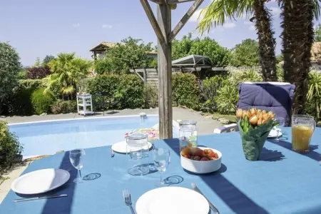 Sequoia 8 with pool, Grande villa indépendante, lave-vaisselle, à 800 m de la mer - Photo 30