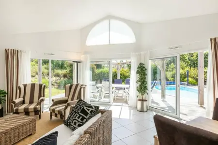 Sequoia 8 with pool, Grande villa indépendante, lave-vaisselle, à 800 m de la mer - Photo 36