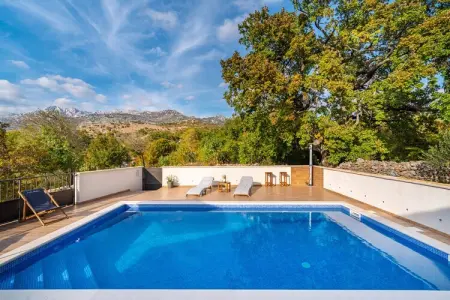 Casa Gracia, Une belle maison en pierre avec vue sur la montagne à Zaton - Photo 4