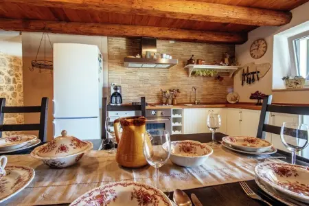 Casa Gracia, Une belle maison en pierre avec vue sur la montagne à Zaton - Photo 14