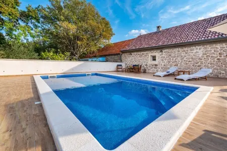 Casa Gracia, Une belle maison en pierre avec vue sur la montagne à Zaton - Photo 36