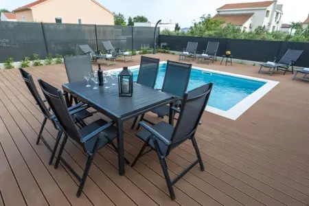 Villa Tuta, Villa de luxe à Pakoštane avec piscine - Photo 30