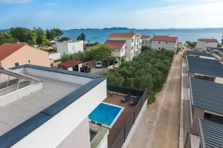 Villa Tuta, Villa de luxe à Pakoštane avec piscine - Photo 38