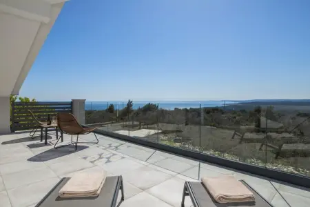 Villa ART Viskovici, Villa exquise à Viškovici avec sauna - Photo 8