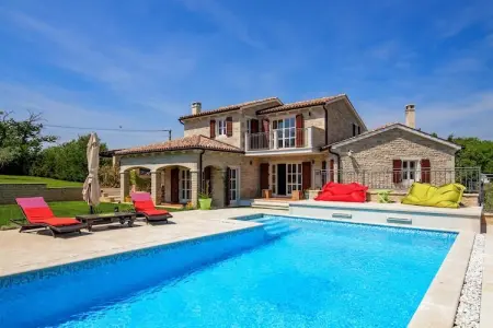 Villa Artien, Magnifique villa à Baderna avec piscine privée - Photo 9