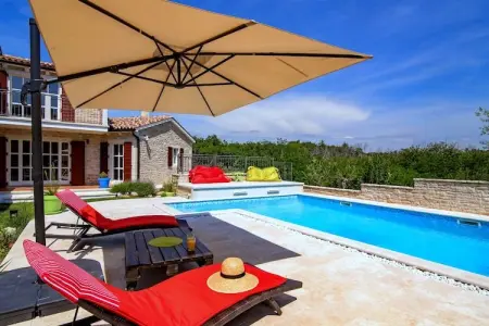 Villa Artien, Magnifique villa à Baderna avec piscine privée - Photo 10