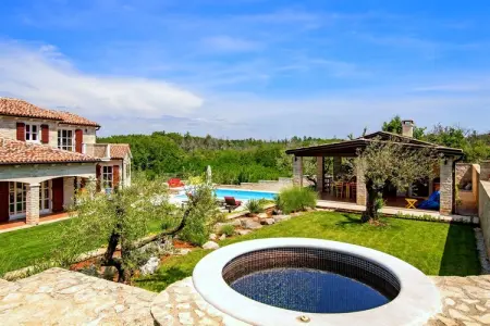 Villa Artien, Magnifique villa à Baderna avec piscine privée - Photo 35